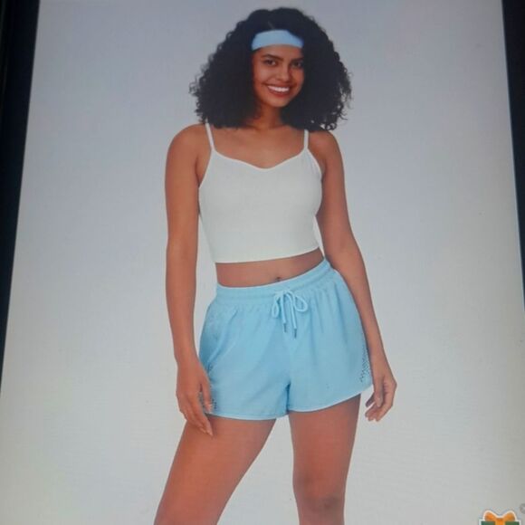 HALARA Pants - XSMALL    HALARA DRAWSTRING POCKET 2 IN 1 SHORTS